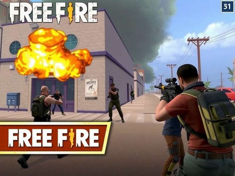Free Fire Combat Gameplay Screenshot
